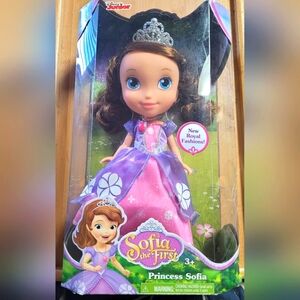 Sofia The First Royal Sofia Dolls Large Dolls Ages 3 Up 10.5 inches Tall New